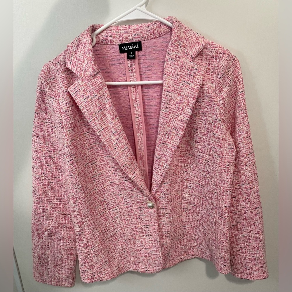 Pink blazer